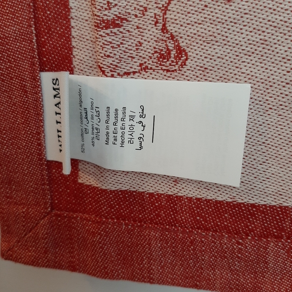 *Williams Sonoma Twas The Night Jacquard Napkins (4 napkins) - Picture 6 of 15